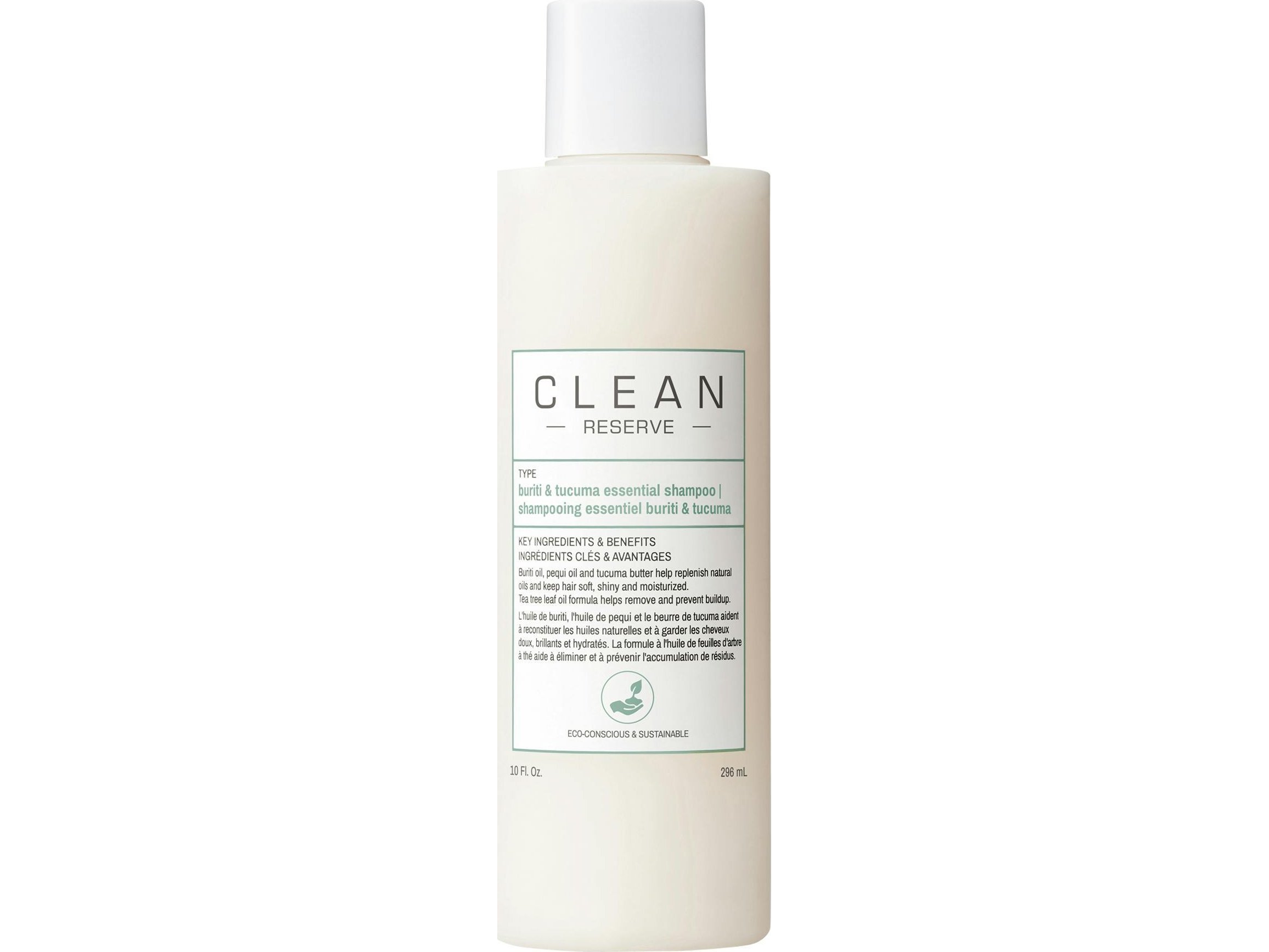 Clean Clean, Reserve, Buriti & Tucuma, Hair Shampoo, For Moisturizing, 296 Ml For Women
