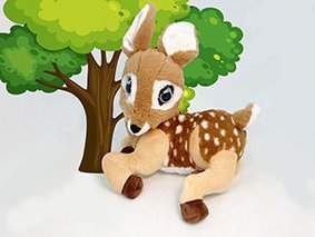 Bambolina Plüschtier Daisy, Erzählt Drei Märchen Auf Estnisch, Bd2021ee