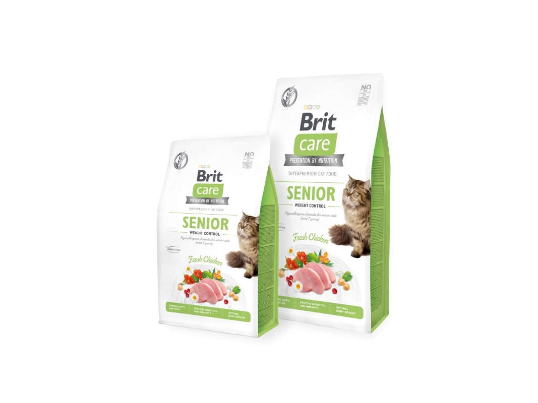 Brit Care Cat Grain Free Senior Weight Control (2 kg)