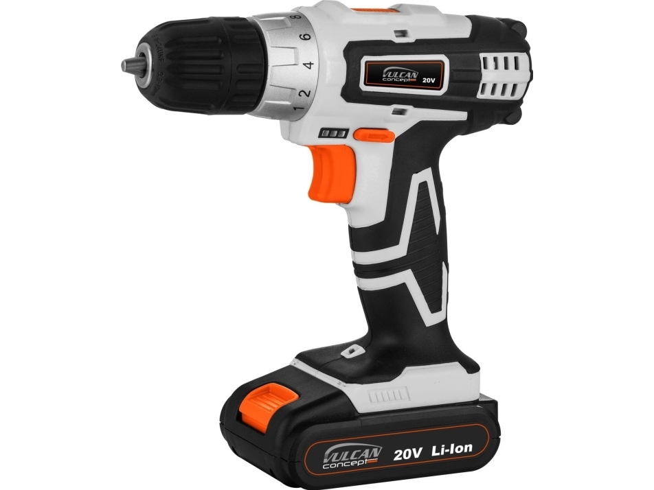 BORR/SKRUVDRAGARE 20V LI-ION, 1 BATTERILADDARE 3H 1 V&Auml;XEL