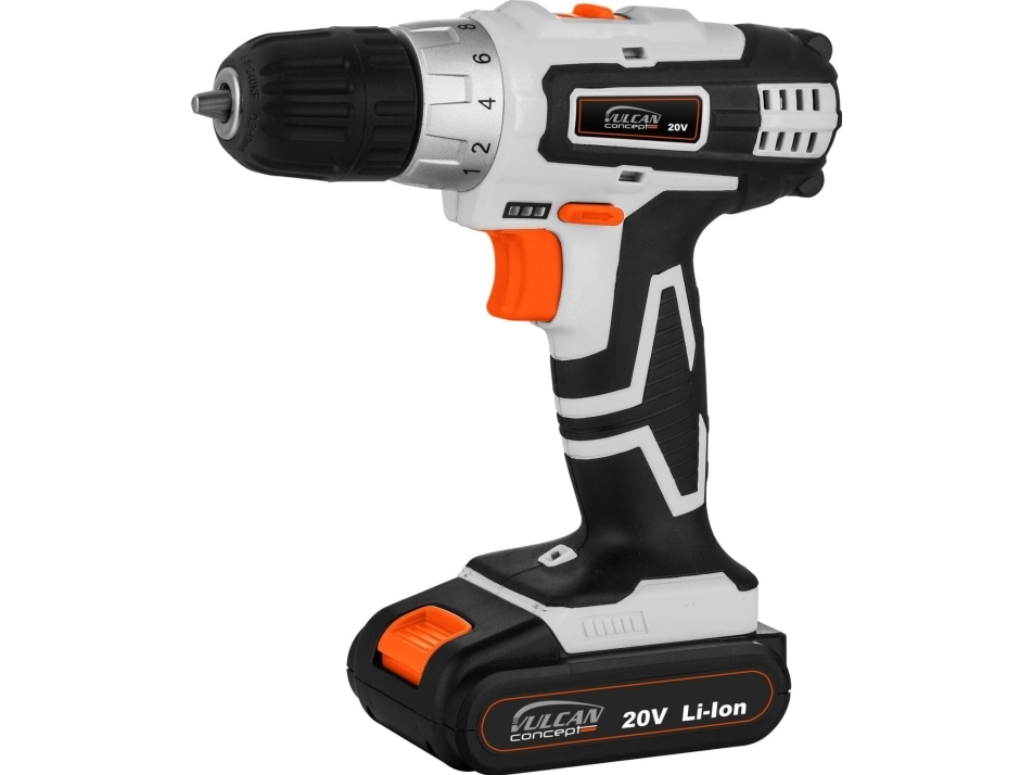 BORRSKRUVDRAGARE 20V LI-ION, 2 BATTERILADDARE 3H 2 HASTIGHETER