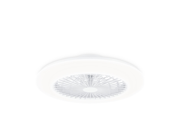 Philips Amigo kattotuuletinvalaisin 60 + 25W, Kotitaloustuuletin lavoilla, Valkoinen, Katto, Muovi, 57,7 cm, IP20