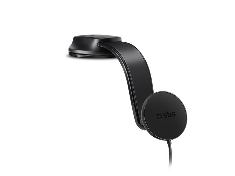 Sbs Smartphoneholder Med Induktiv Oplader Tesuppmag15w2115w Kompatibel Med Magsafe - Sort