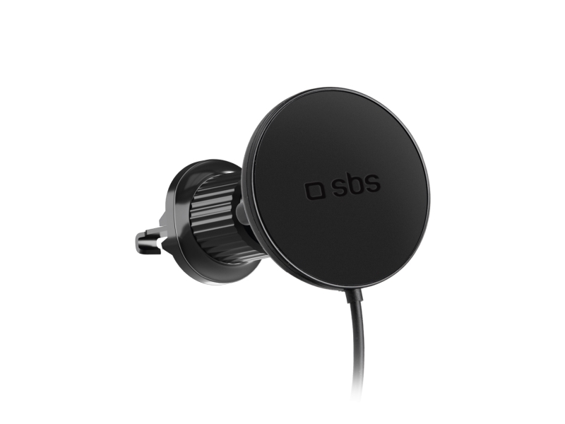 SBS TESUPPMAG15WVENT, Automatisk, Cigarettändare, Trådlös laddning, Svart | TV, Ljud & Bild - TV & Hemmabio - Mediaspelare & Streaming | GameStuff