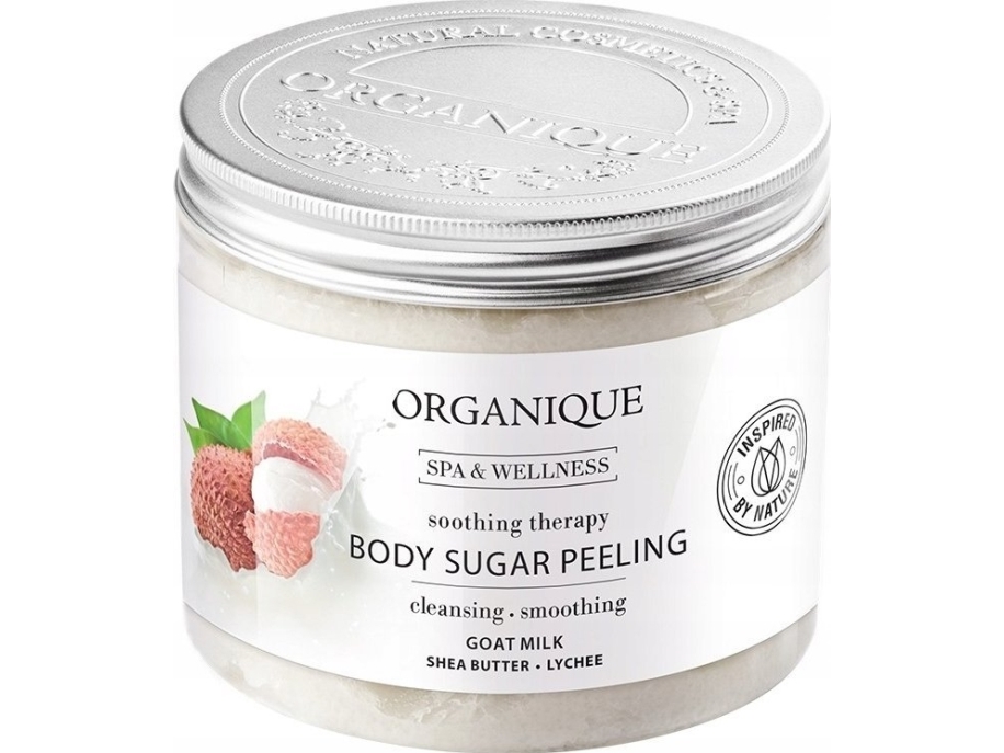 Soothing Sugar Body Scrub With Goat ́S Milk And Lychee (Body Sugar Peeling) 200 Ml