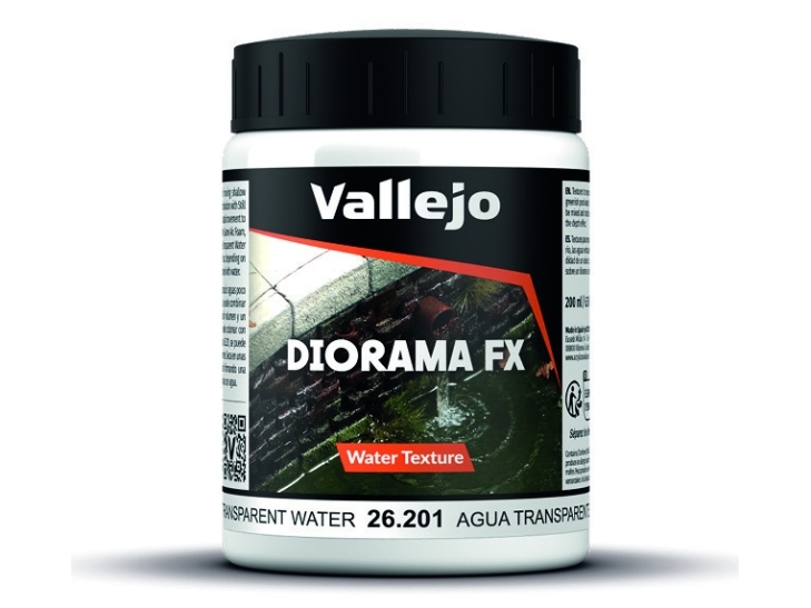 Vallejo 26.201, 200 Ml, Krukke, Transparent