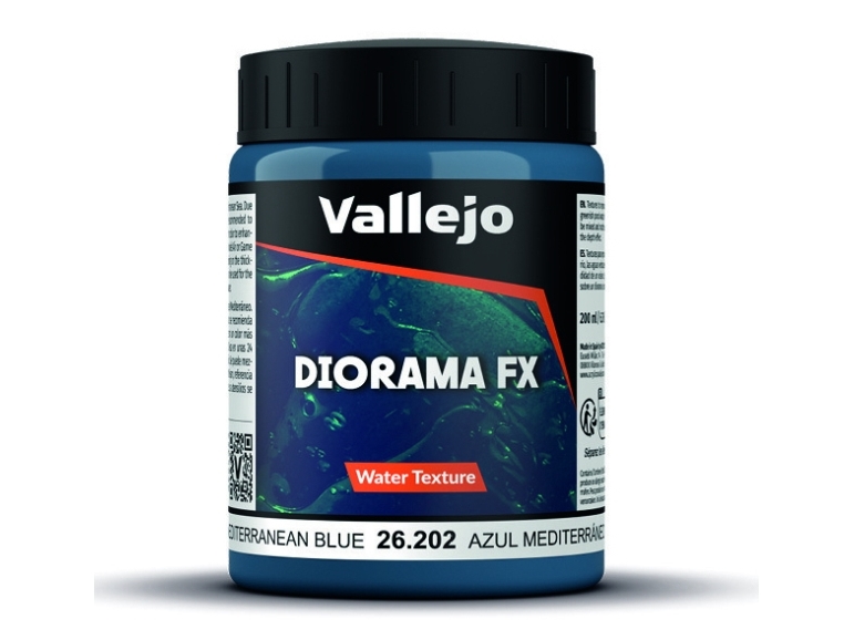 Vallejo 26.202 200 Ml Krukke Blå