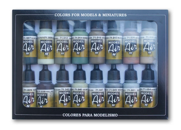 Vallejo 71.180, Forskellige Farver, Akrylmaling, 17 Ml, 1 Stk |
