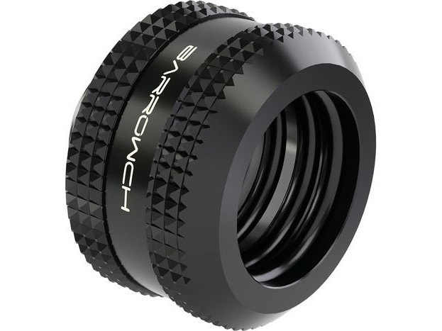 Barrow Barrow Hardtube Fitting 16mm, G1/4-tums anslutning - svart | Datorkomponenter - Vattenkylning | GameStuff
