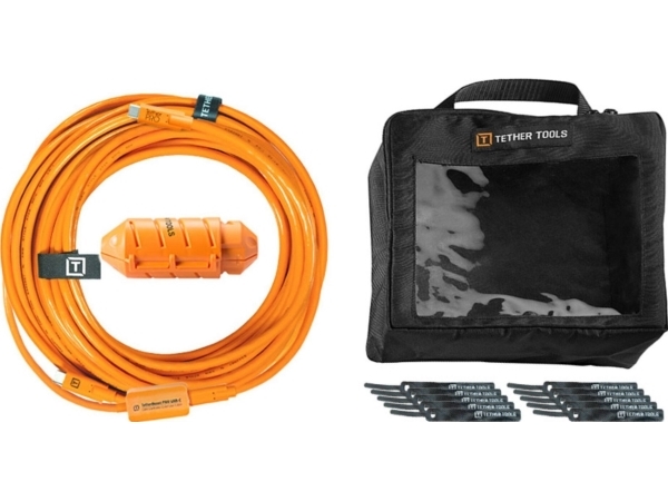 Kabel Usb Tether Tools Tether Tools Usb-C Til C-Kabel - System 9,40 M Orange