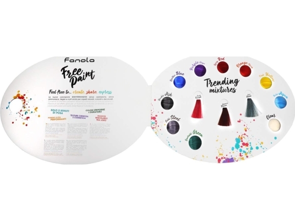 Fanola Free Hair Colour Chart