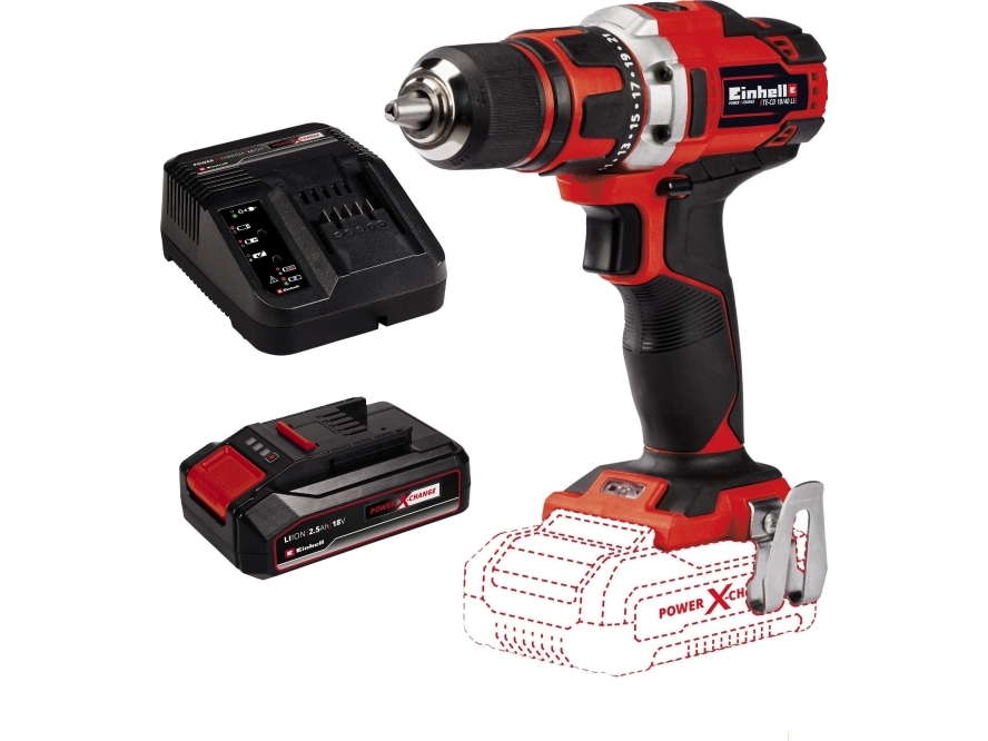 Einhell TE-CD 18 Li-i-So borstlös borrskruvdragare