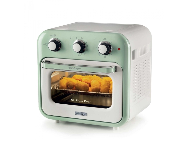 Ariete Vintage Air Fryer Mini-ovn grøn