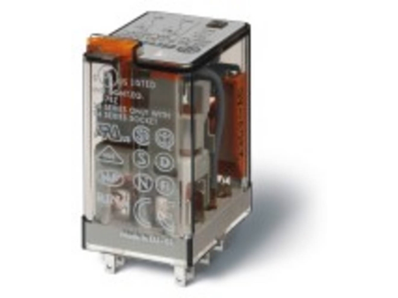 Finder Mini Plug-In Relæ 2We 10A, Spole 230Vac 55.32.8.230.5040 Elektrisk Tilslutningsversion Stikforbindelse, Nominel Styreforsyningsspænding Us Ved