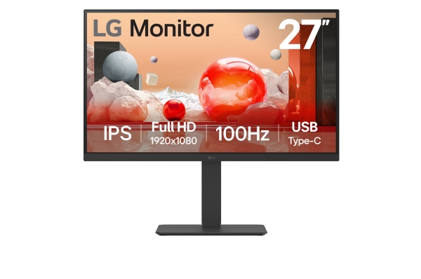 Lg 27Ba650-B, 68,6 Cm (27"), 1920 X 1080 Pixel, Full Hd, Lcd, 5 Ms, Schwarz
