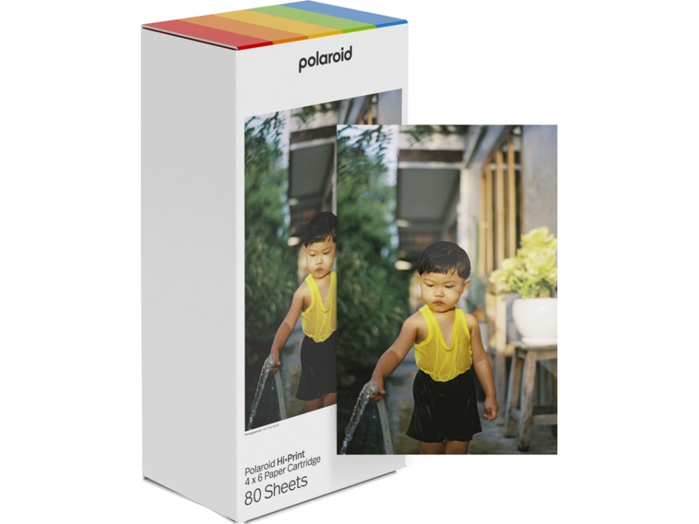 Polaroid Hi-Print 4x6 Paper Cartridge 80 Sheets, 10x15 cm, 4x6, 80 ark, Polaroid Hi·Print 4x6, 1 styck, Låda | Papper & Emballage - Vitt papper - Fotopapper | GameStuff