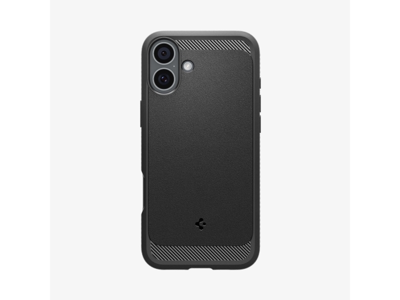 Spigen Rugged Armor (Magfit), Cover, Apple, Iphone 16 Plus, 17 Cm (6.7"), Sort