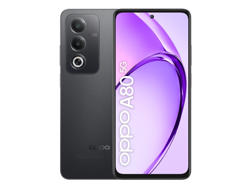 OPPO A80 5G, 16,9 cm (6.67), 8 GB, 256 GB, 50 MP, Android 14, Lila | Tele & GPS - Mobiltelefoner - Android | GameStuff