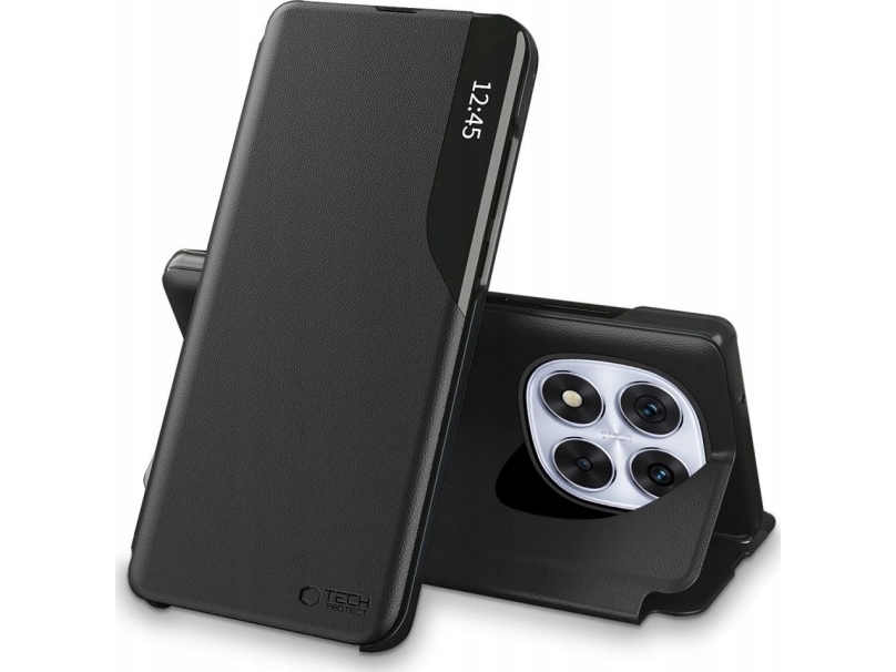 Tech Protect Smart View Xiaomi Redmi Note 14 Pro 5g / Poco X7 5g Black