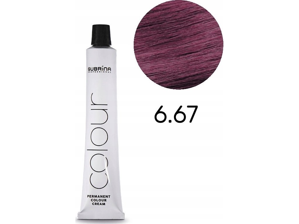 Subrina Professional Vibrant Colour Permanente Haarfarbe 6/67 100 Ml