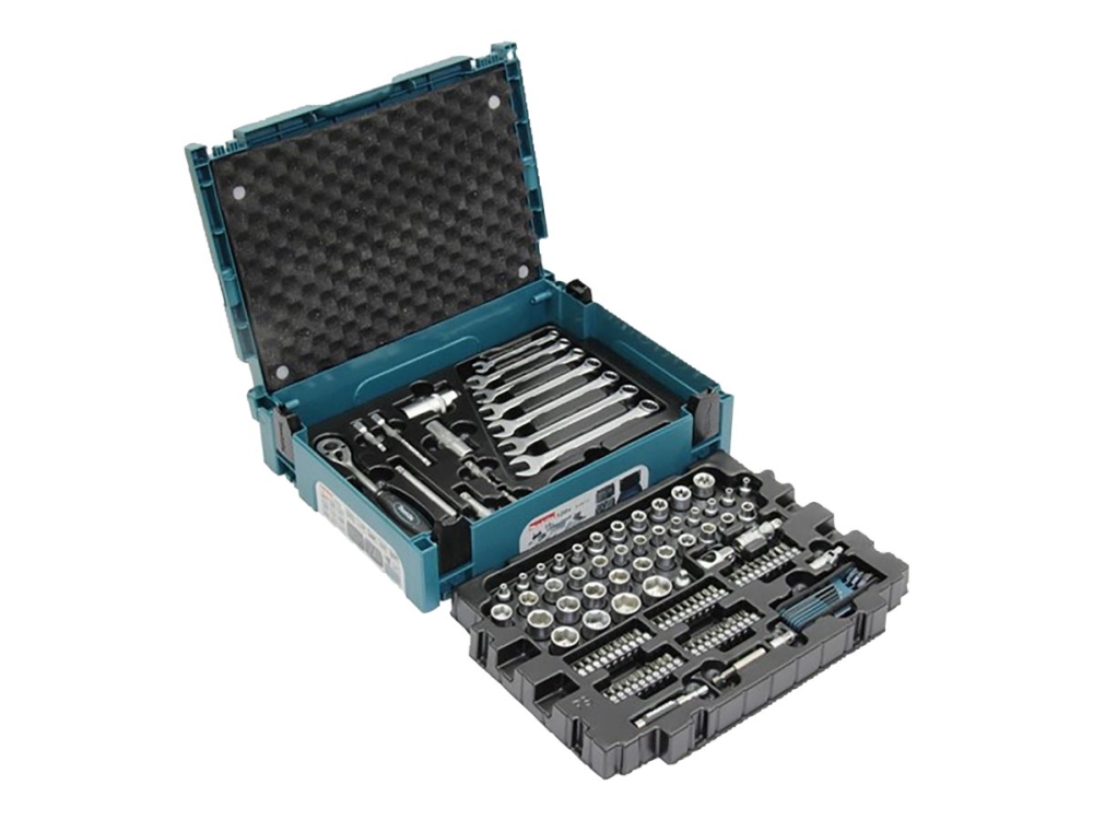 Makita E-08713, Schwarz, Blau, 120 Werkzeug