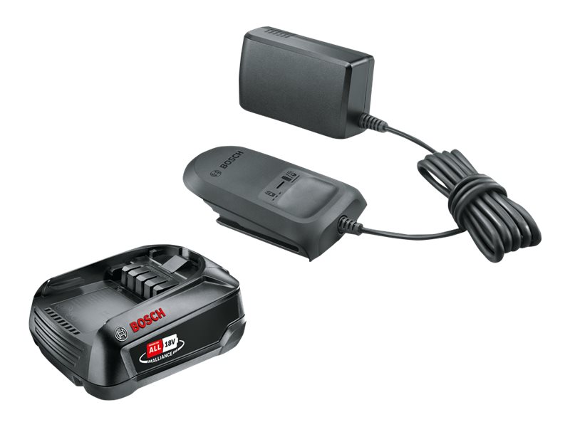 Bosch Power for All - 18V batteriset - 2,5Ah batteri + AL 18V-20 laddare | Elverktyg - Batteri & Laddare - Batteri till DIY | GameStuff