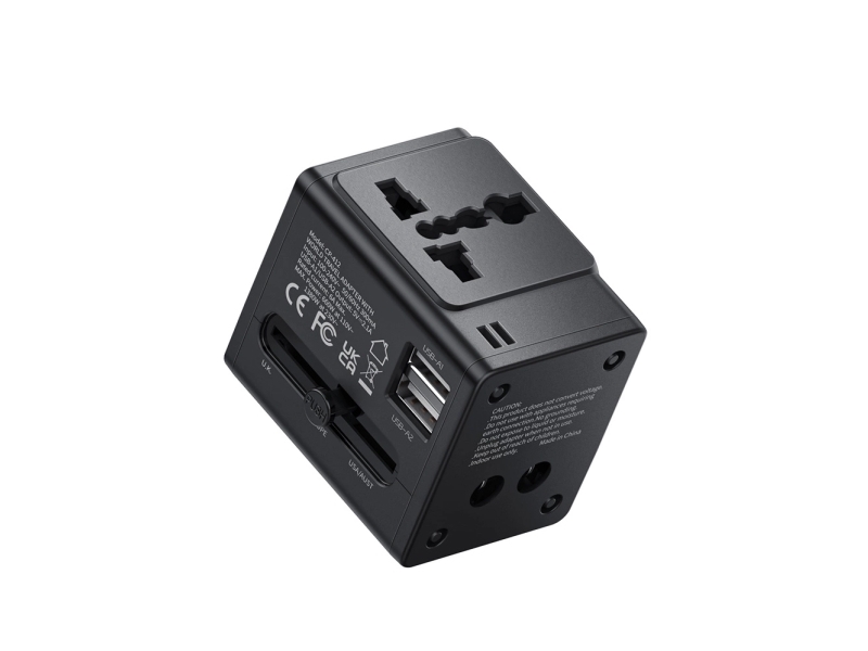 Mcdodo CP-4120, Universal, Universal, 2,1 A, Svart, 1380 W, Polykarbonat (PC) | Datortillbehör - Laddare & Batterier - Nätaggregat adaptrar | GameStuff