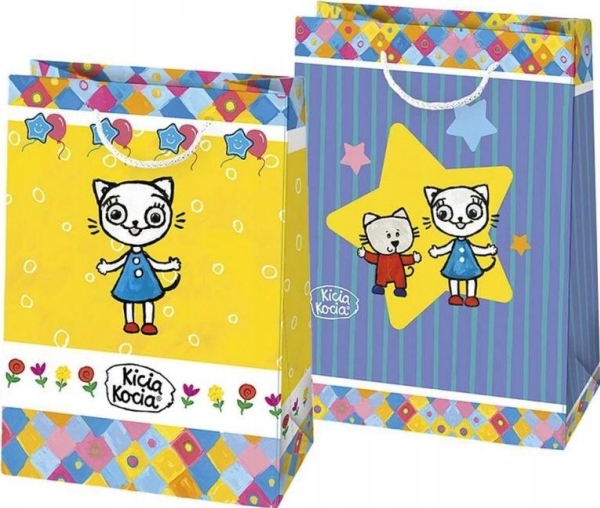 Lahjapussi TP 230x320x110 KICIA KOCIA (lisenssi) mix, 10 PM-TPKK, hinta per 1 kpl