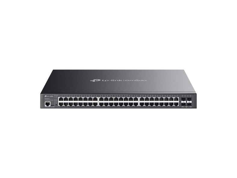 TP-Link Omada SG3452XMPP, hanterad, L2+, Gigabit Ethernet (10/100/1000), Strömförsörjning via Ethernet (PoE) stöd, Rackmontering, 1U | Datortillbehör - Nätverk - Switchar | GameStuff