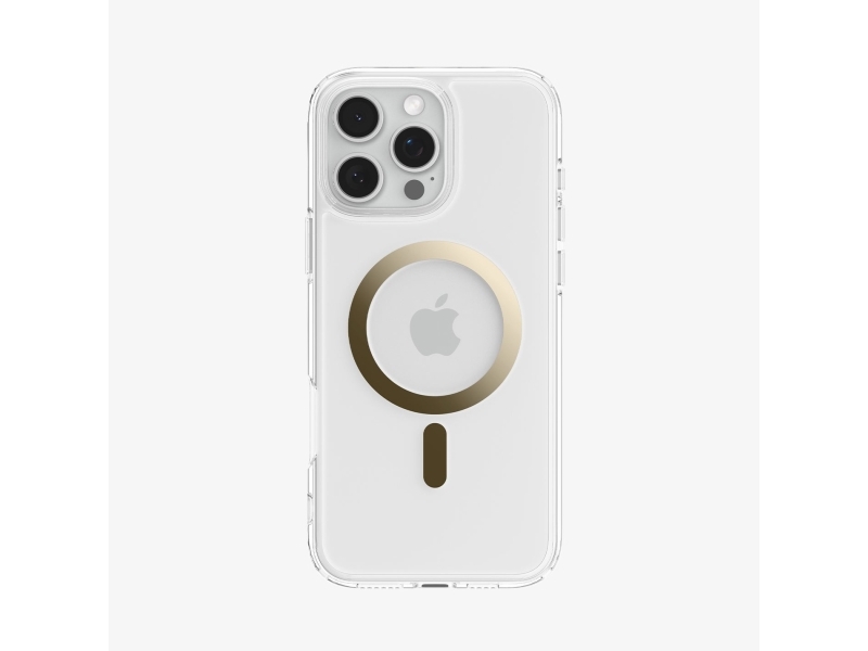 Apple Iphone 16 Pro Max Spigen Ultra Hybrid Mag Magsafe Telefon Fall Gold