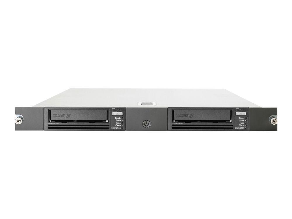 HPE StoreEver LTO-9 Ultrium - bandstation - LTO Ultrium (18 TB / 45 TB) - Ultrium 9 - max antal enheter: 2 - SAS-3 - rackmontering - 1U - kryptering, WORM-funktionalitet | Datorer & Surfplattor - Säkerhetskopiering - Backup-enhet | GameStuff