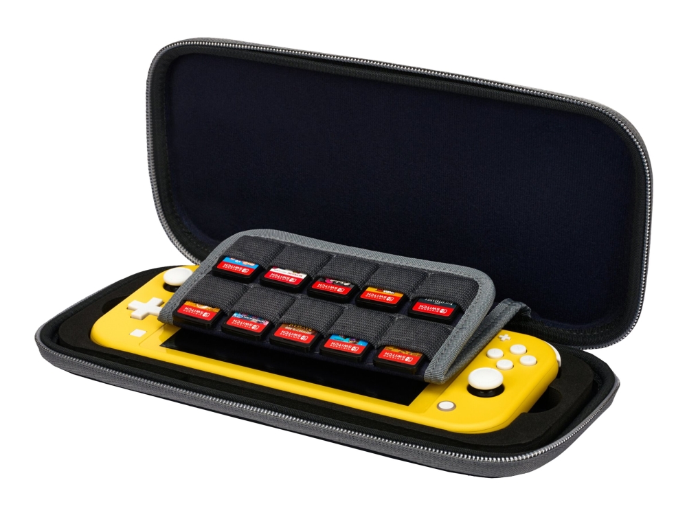 Powera Nscs0087-01, Cover, Nintendo, Schwarz, Grau, Weiß, Filz, Nintendo Switch, Nintendo Switch Lite, Kratzresistent