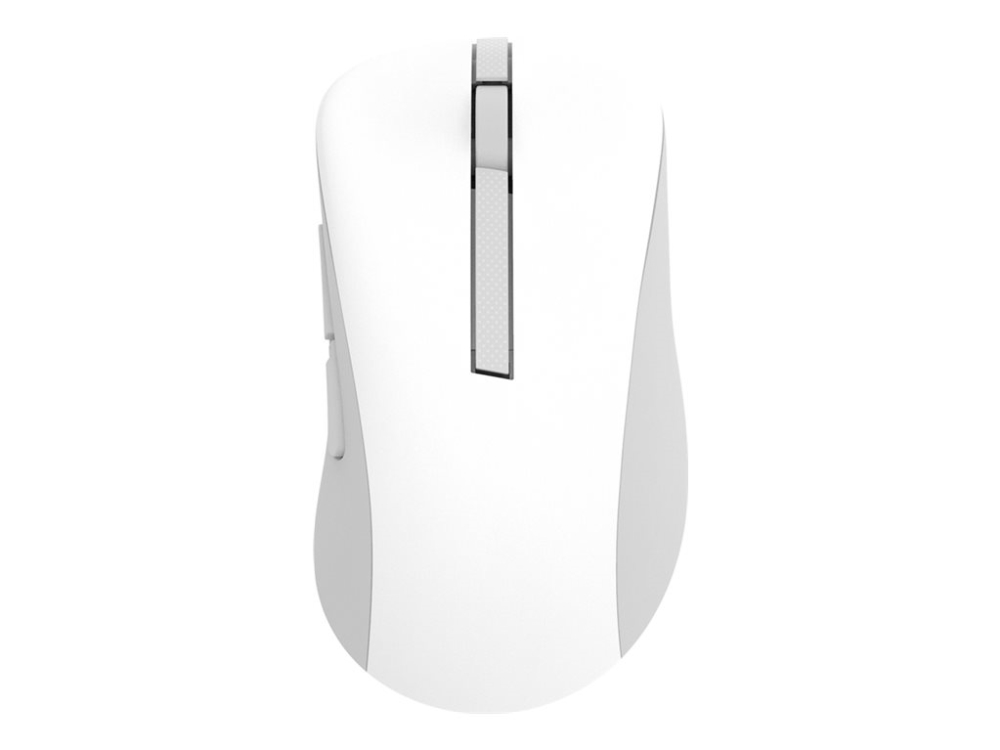Asus Md102 - Maus - Ergonomisch - Optisch - 5 Tasten - Drahtlos - Bluetooth, 2,4 Ghz - Drahtloser Empfänger (Usb) - Weiß