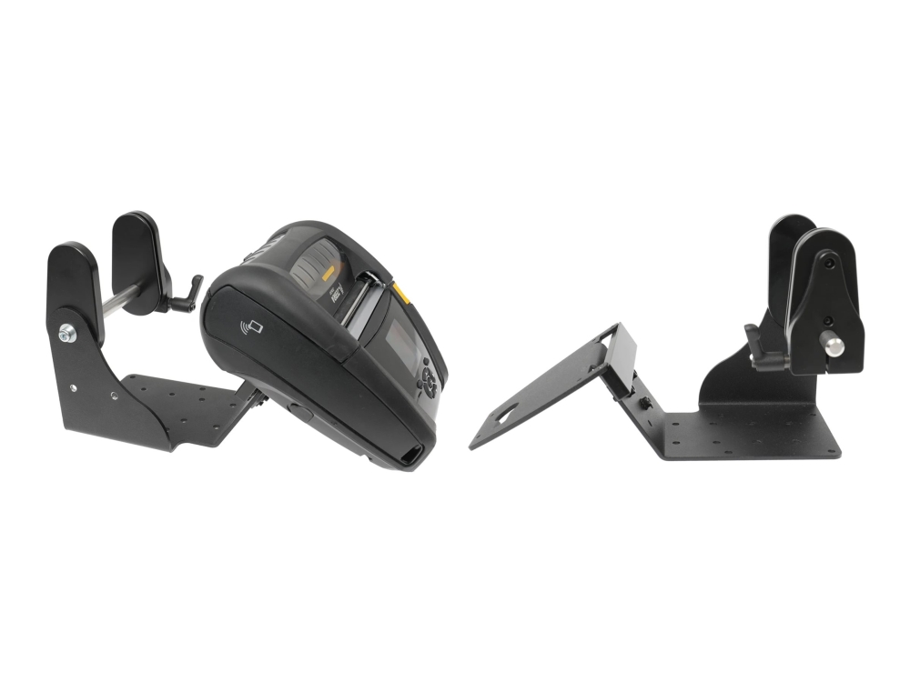 Brodit 216405, Tragbarer Drucker, Passive Halterung, Auto/Innenbereich, Gabelstapler, Schwarz