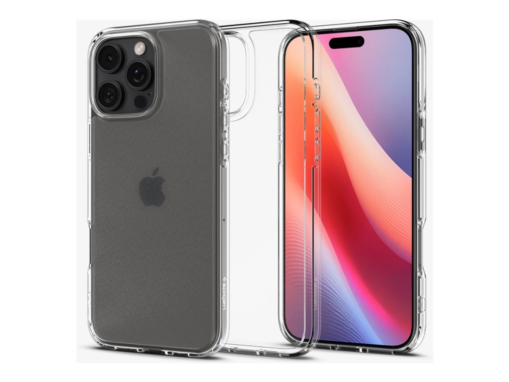 Spigen Ultra Hybrid - Bagsidecover Til Mobiltelefon - Polykarbonat, Termoplastisk Polyuretan (Tpu) - Frostklar - For Apple Iphone 16 Pro Max