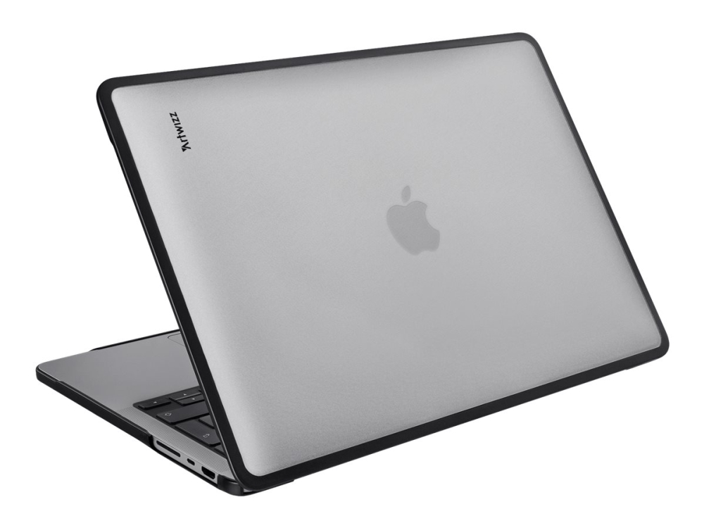 Artwizz Icedclip Hårt Fodral För Barbar Dator All Round Protection 14 \" Genomskinlig Svart Ram För Macbook Pro 14.2 \" Late 2021
