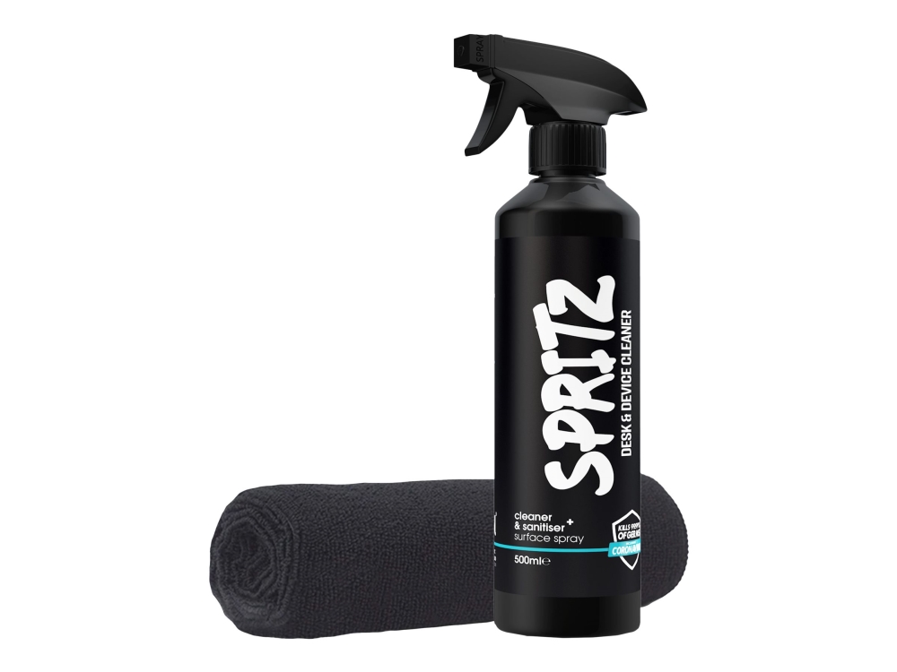 It Dusters Spritz - Cleaner / Sanitizer - Væske - Sprayflaske - 500 Ml - Karakteristisk - Klar