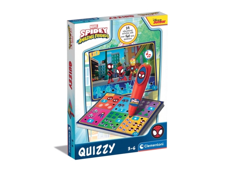 Clementoni Quizzy - Spidey, Brætspil, Quiz, 3 År, 10 Min., Familiespil