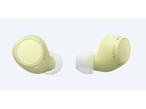 Sony Wf C510 True Wireless Stereo Tws Samtale/musikk/sport/hverdag 31 G Hodesett Gult