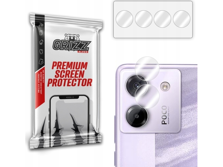 Grizzglass Hybridglass Kameraglas Für Xiaomi Poco M7 Pro 5G