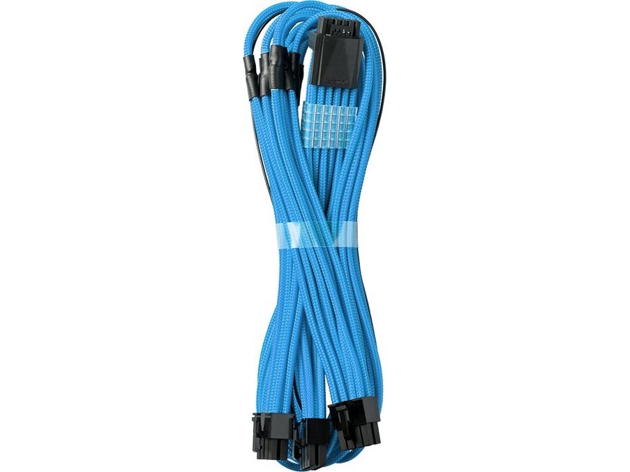 Cablemod Rt Pro Modmesh 12vhpwr Till 3x Pci E Kabel För Asus/seasonic/phanteks 60cm Ljusblå