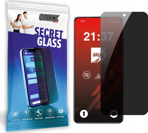 Grizzglass Privatlivsglas Secretglass Til Xiaomi Poco X7 Pro