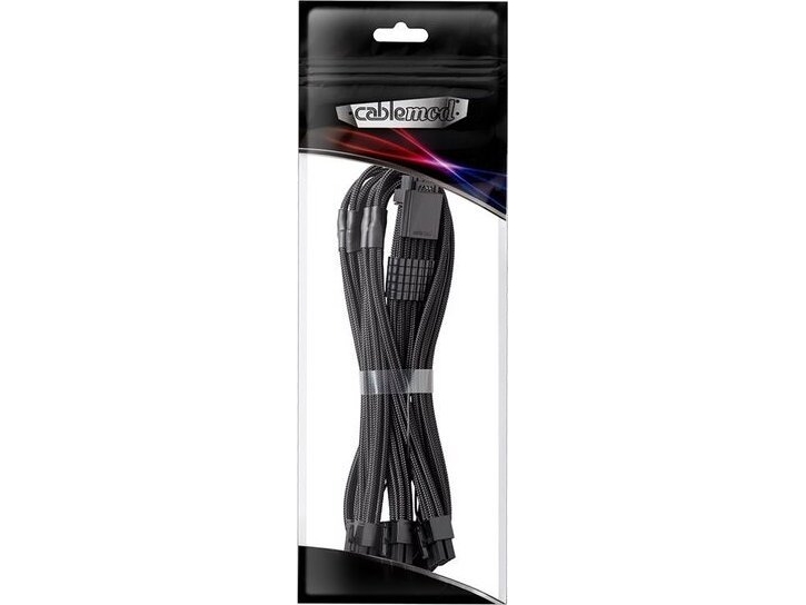 Cablemod Rt Series Pro Modmesh 12vhpwr Till 3x Pci E Kabel För Asus/seasonic 60cm Svart