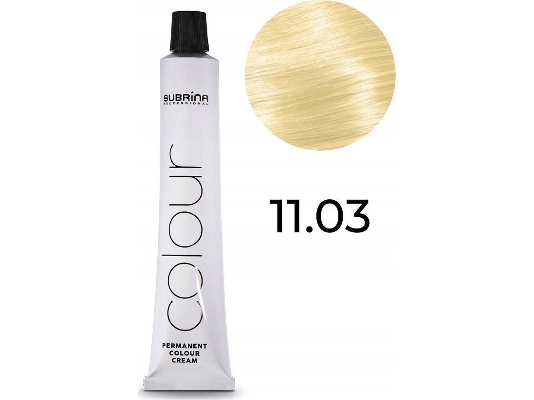 Subrina Professional Essential Colour Permanente Haarfarbe 11/03 Blonde Special Natural Ash (100 Ml) Für Frauen