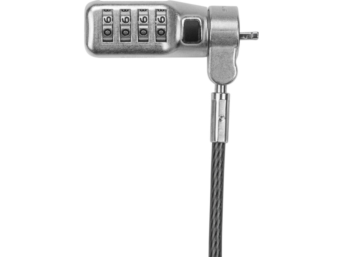 Targus DEFCON CPact Resettable Combo R Silver säkerhetskabel | Datorer & Surfplattor - Bärbara tillbehör - Övriga tillbehör | GameStuff