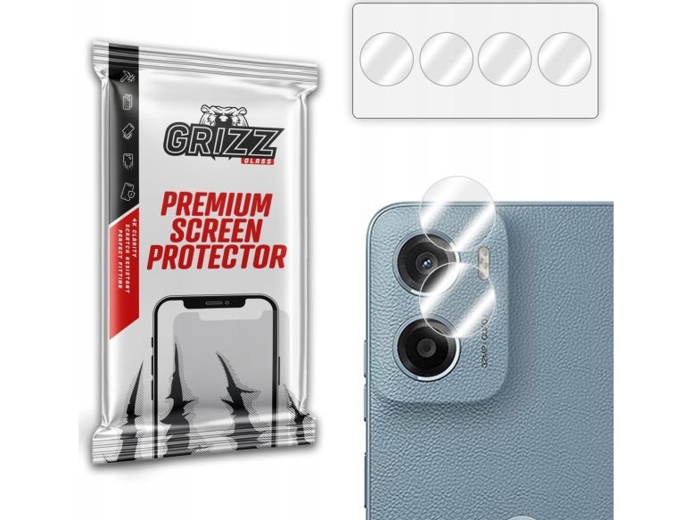 Grizzglass Hybridglass Kamera-Schutzglas Für Motorola Moto E15