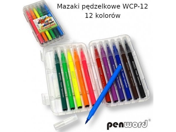 Polsirhurt Pinselstifte 12 Farben Wcp-12