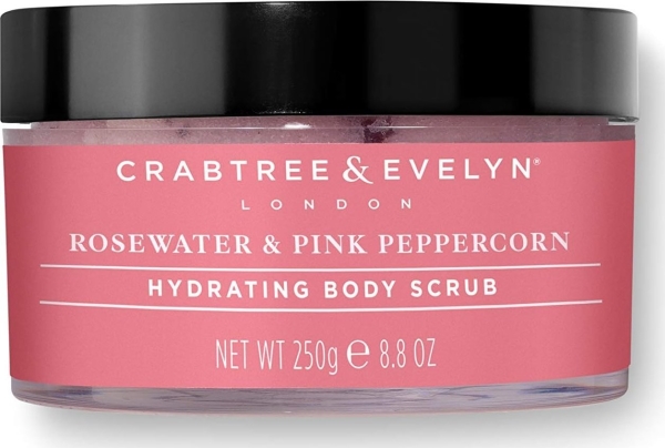 Crabtree &Amp Evelyn Rosewater &Amp Pink Peppercorn Moisturising Body Scrub 220G