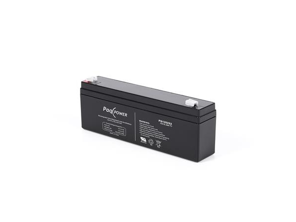 Paqpower Blybatteri Agm 5 Års. 12v/2 2ah. Med T1 Terminal