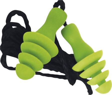 OTTO SCHACHNER Öronpropp ED 4FIT med sladd Propp av termoplastiskt gummi (TPR) i par i hölster med bältesklämma Dämpningsvärden: H:32 M:27 L:24 | Kläder & Säkerhet - Säkerhetsutrustning - Hörselskydd | GameStuff